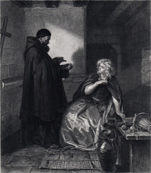 Juliet in the Cell of Friar Lawrence